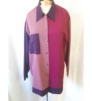 Vintage Next - Size: 14/16 - Pink - Long sleeved shirt